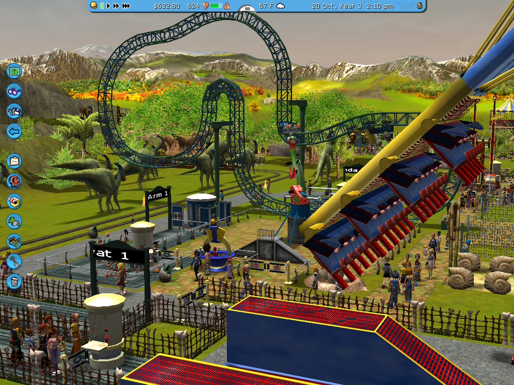 Roller coaster tycoon online, free no download